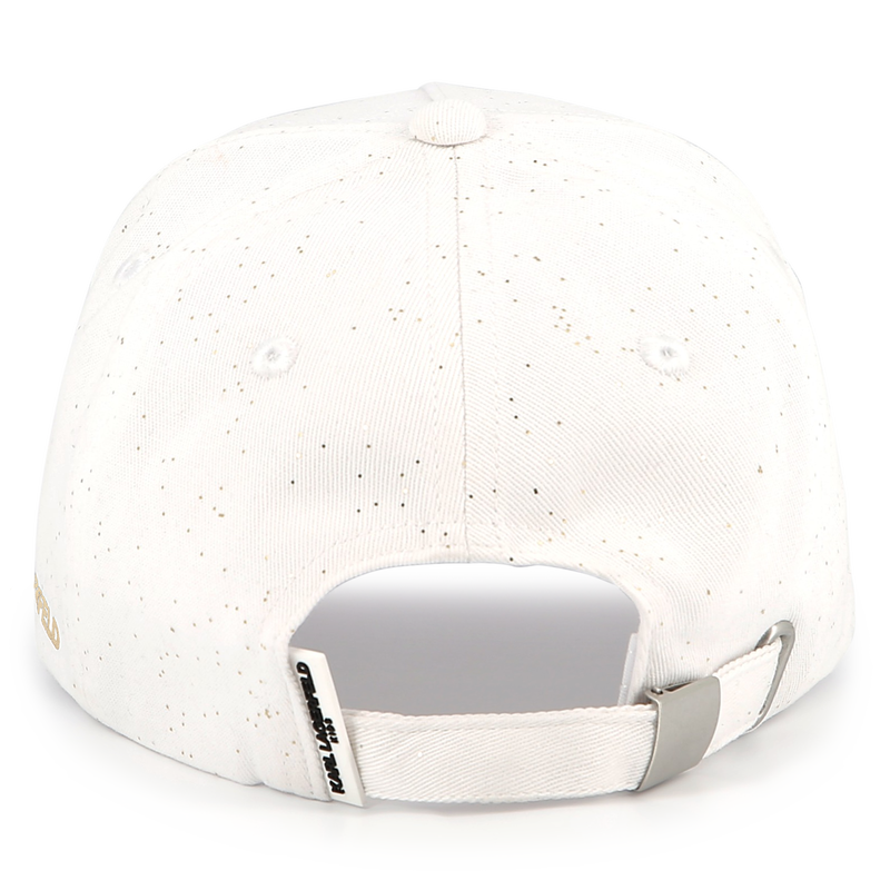 Adjustable cotton baseball cap KARL LAGERFELD KIDS 
                    GIRL