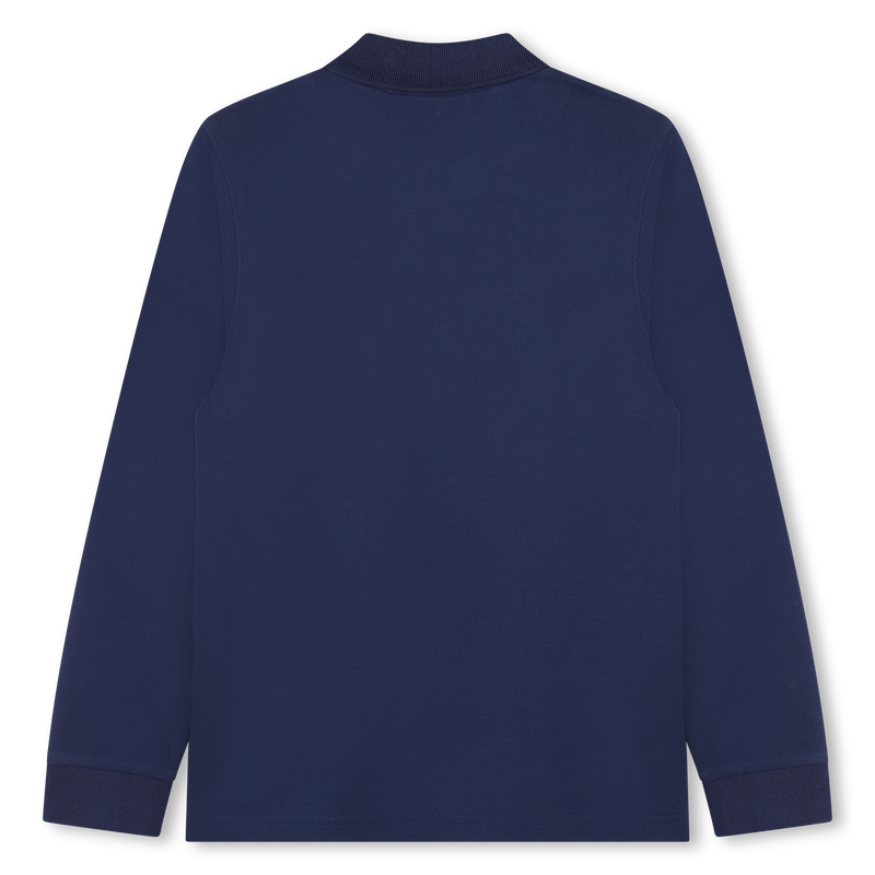 Long-Sleeved Polo Shirt HUGO 
                    BOY