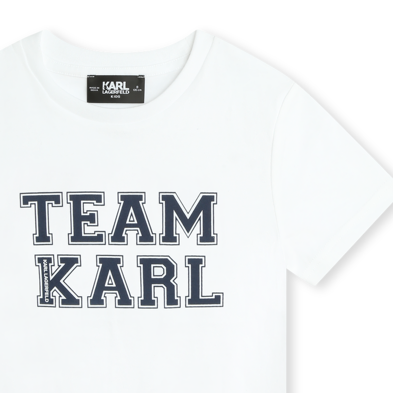 Short-Sleeved T-Shirt KARL LAGERFELD KIDS 
                    BOY