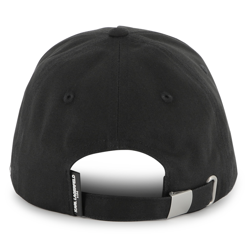 Adjustable cotton cap KARL LAGERFELD KIDS 
                    BOY
