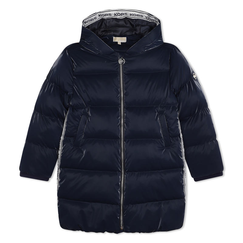 Long Hooded Puffer Jacket MICHAEL KORS 
                    GIRL