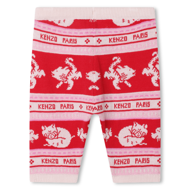 Cotton knit tracksuit KENZO KIDS 
                    GIRL