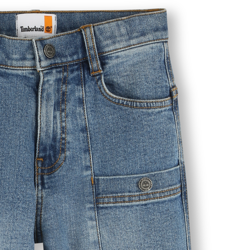 Wide adjustable-waist jeans TIMBERLAND 
                    BOY