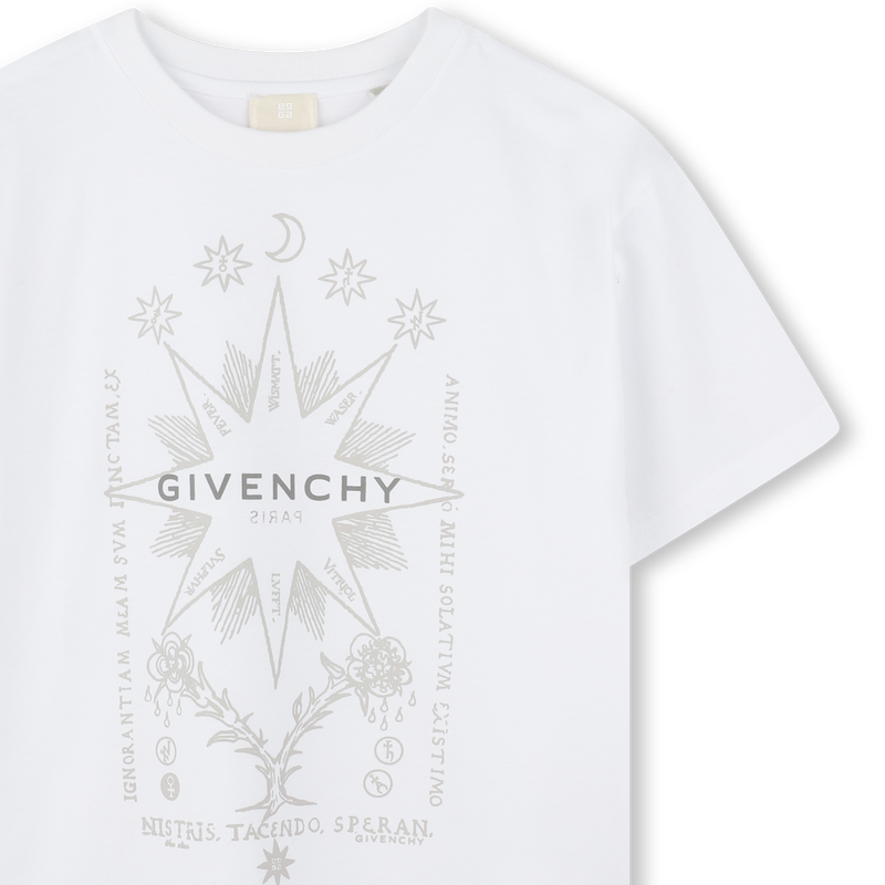Short-sleeved cotton T-shirt GIVENCHY 
                    BOY