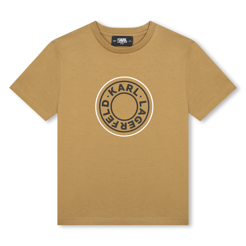 Short-Sleeved Logo T-Shirt KARL LAGERFELD KIDS 
                    BOY