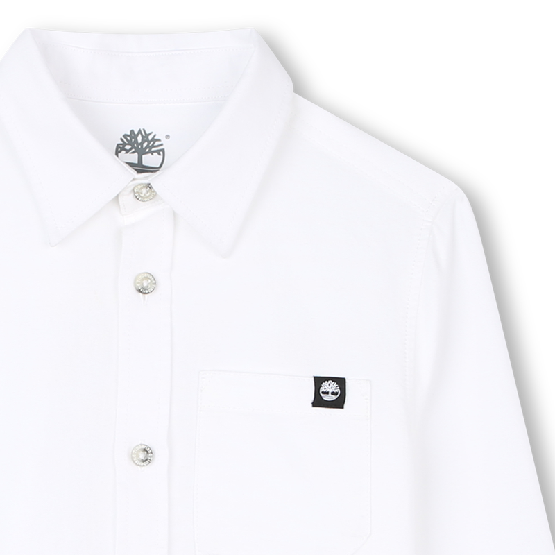 Oxford Cotton Shirt TIMBERLAND 
                    BOY