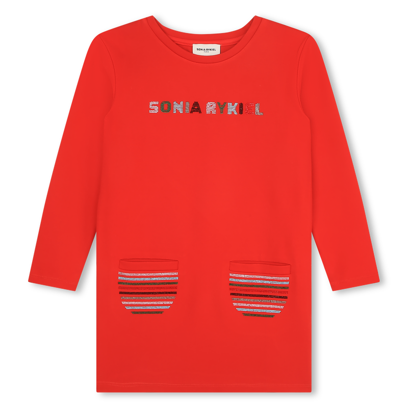 Novelty diamanté dress SONIA RYKIEL 
                    GIRL