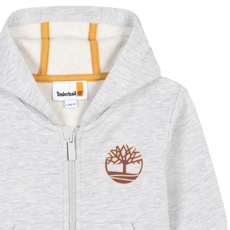 Zip-Up Hooded Sweatshirt TIMBERLAND 
                    BOY