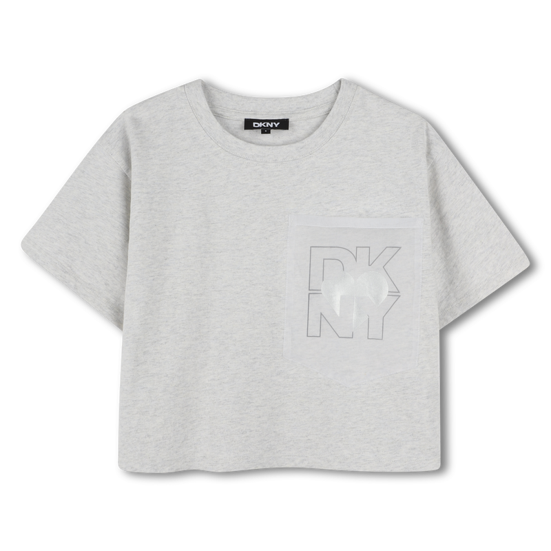 Loose-cut cotton T-shirt DKNY 
                    GIRL