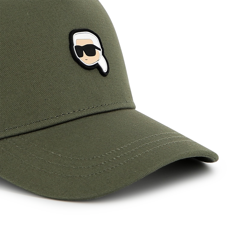 Adjustable cotton cap KARL LAGERFELD KIDS 
                    BOY