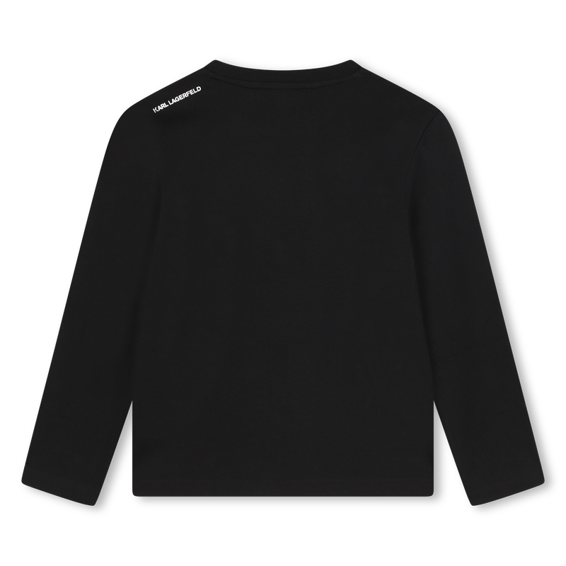 Long-Sleeved T-Shirt KARL LAGERFELD KIDS 
                    BOY