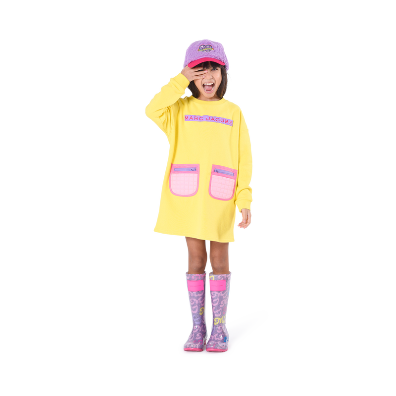 Fleece dress THE MARC JACOBS 
                    GIRL