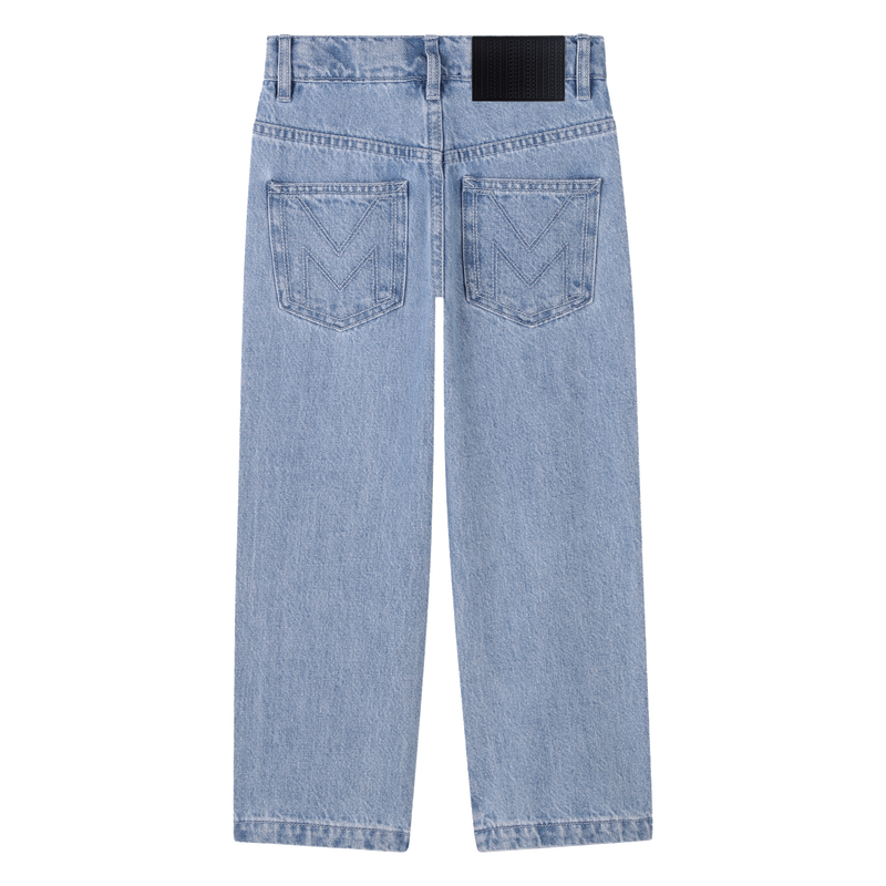 Jeans with clear diamantés THE MARC JACOBS 
                    GIRL