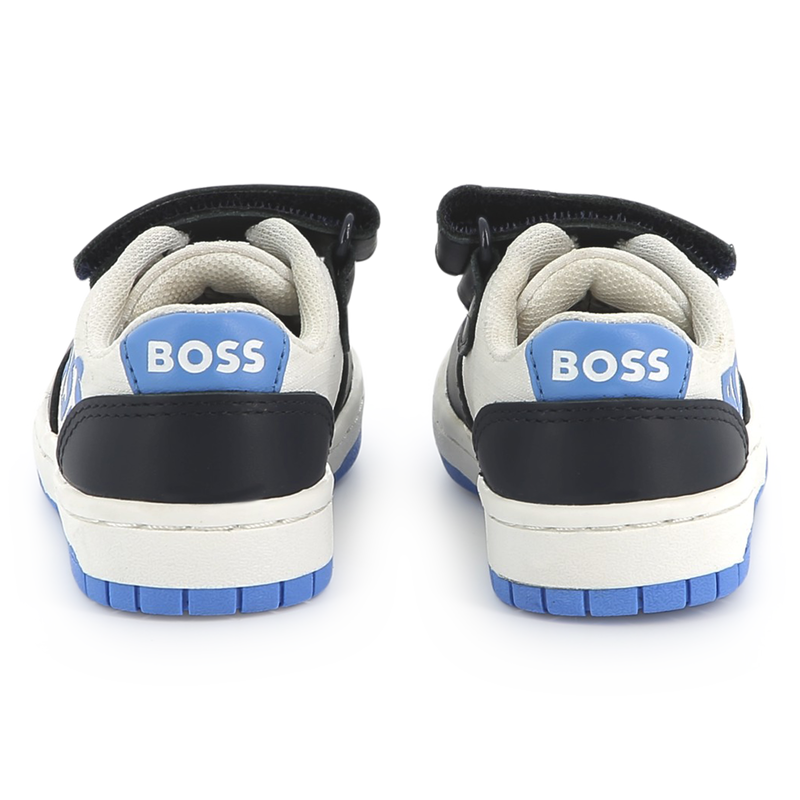 Leather lace-up sneakers BOSS 
                    BOY