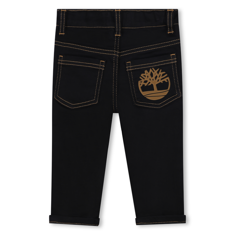 Logo Straight-Cut Jeans TIMBERLAND 
                    BOY