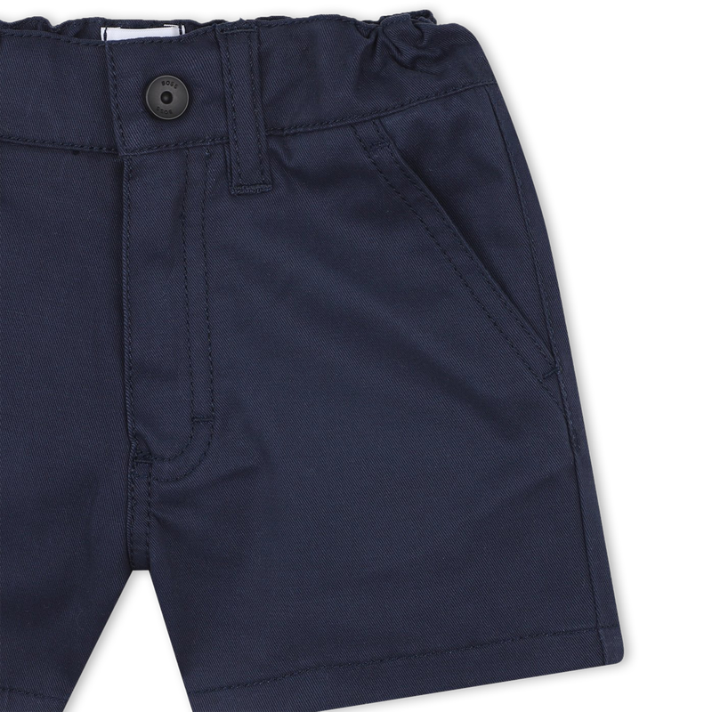 Plain cotton shorts BOSS 
                    BOY