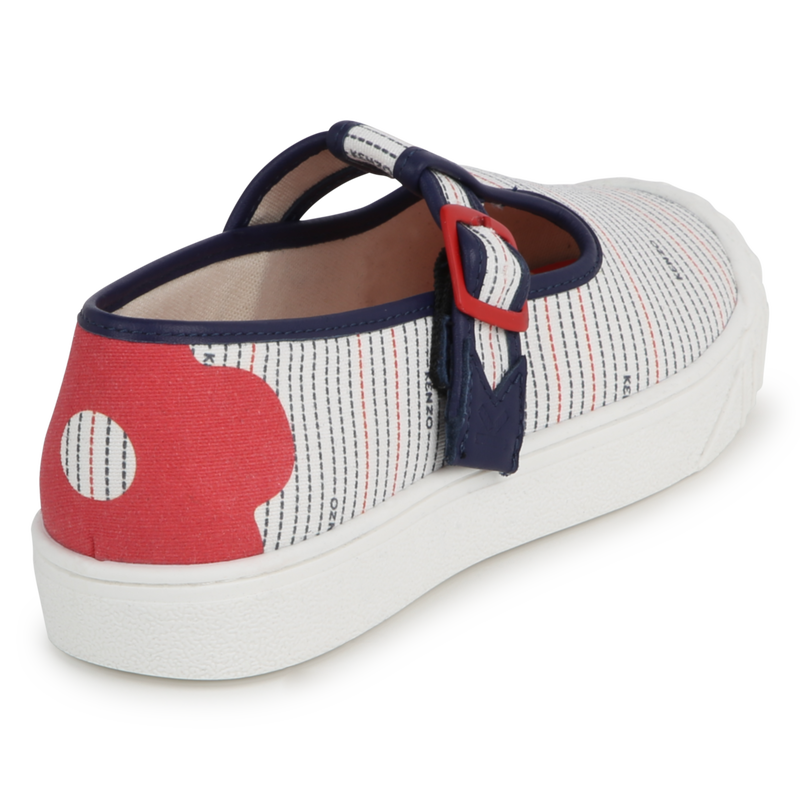 Canvas buckled sneakers KENZO KIDS 
                    UNISEX