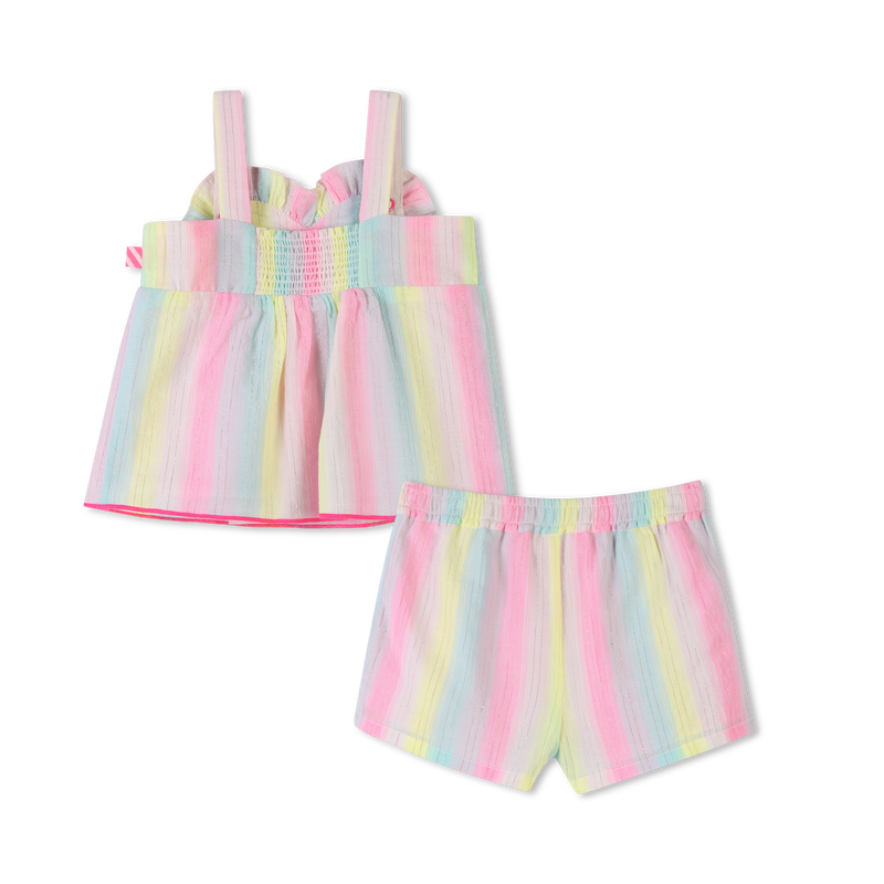 Striped blouse and shorts BILLIEBLUSH 
                    GIRL