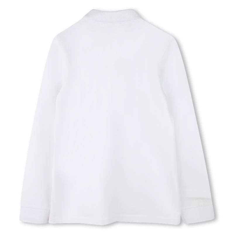 Long-Sleeved Polo Shirt HUGO 
                    BOY