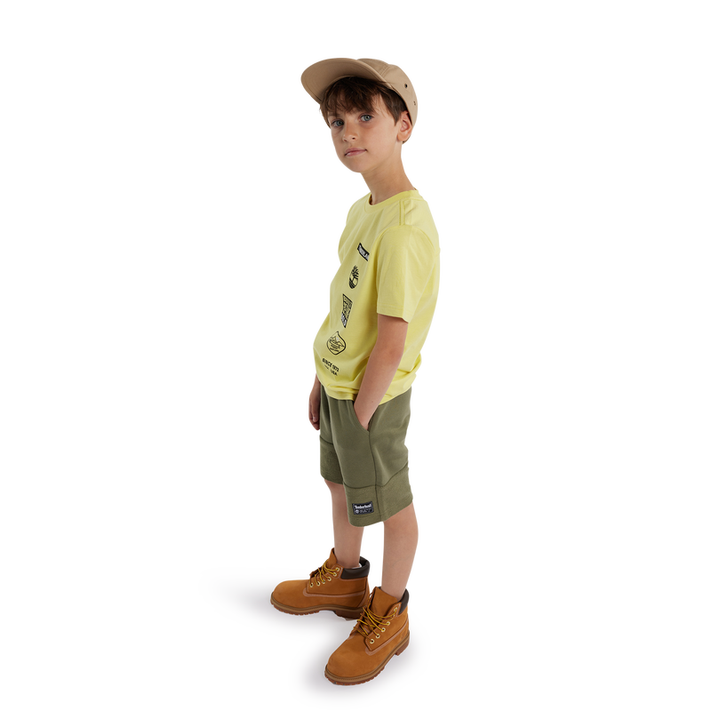 Textured Fleece Bermudas TIMBERLAND 
                    BOY