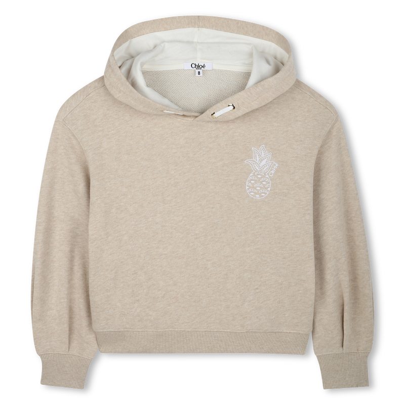 Embroidered hoodie CHLOE 
                    GIRL