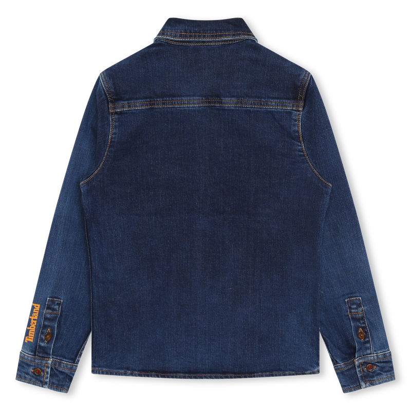Buttoned denim shirt jacket TIMBERLAND 
                    BOY