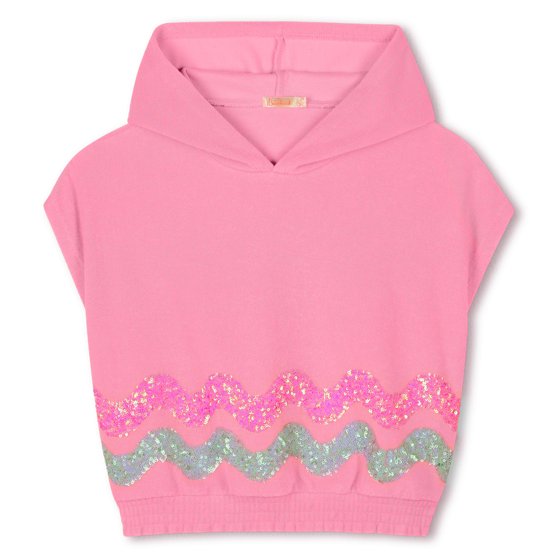 French terry sweatshirt BILLIEBLUSH 
                    GIRL