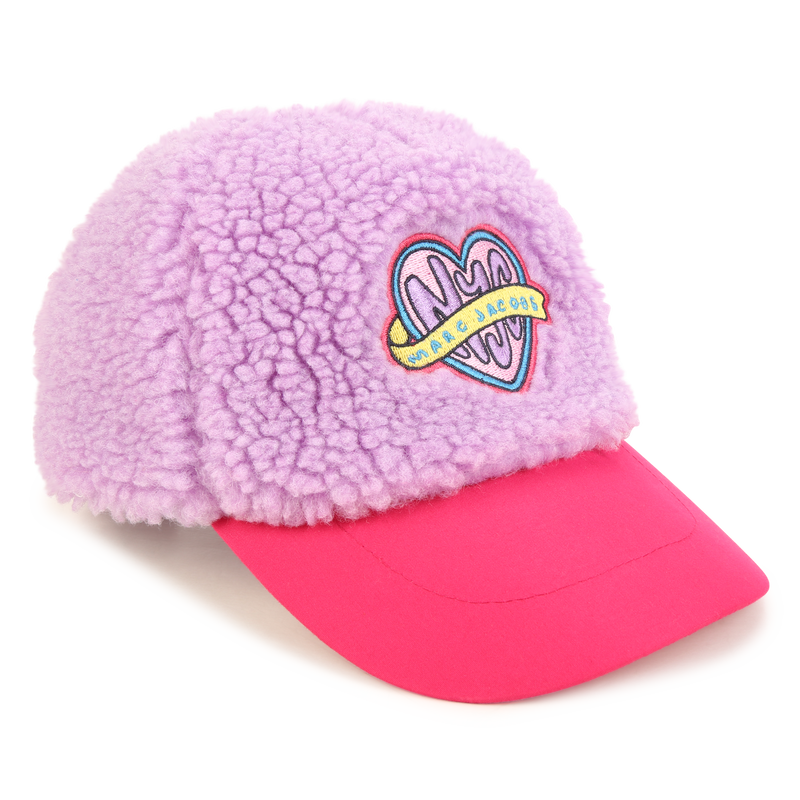 Fluffy fleece baseball cap THE MARC JACOBS 
                    GIRL