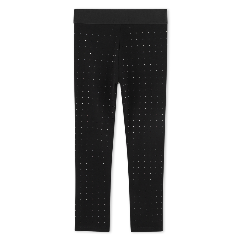 Plain leggings with diamantés THE MARC JACOBS 
                    GIRL