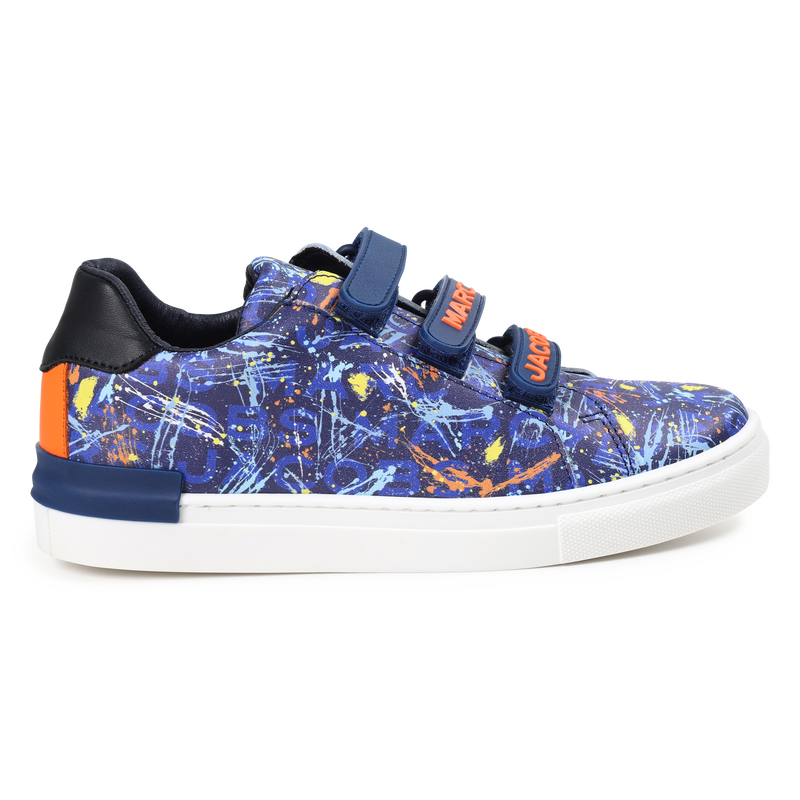 Leather velcro sneakers THE MARC JACOBS 
                    BOY