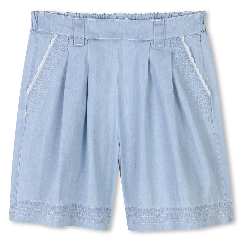 Long lightweight denim shorts CHLOE 
                    GIRL