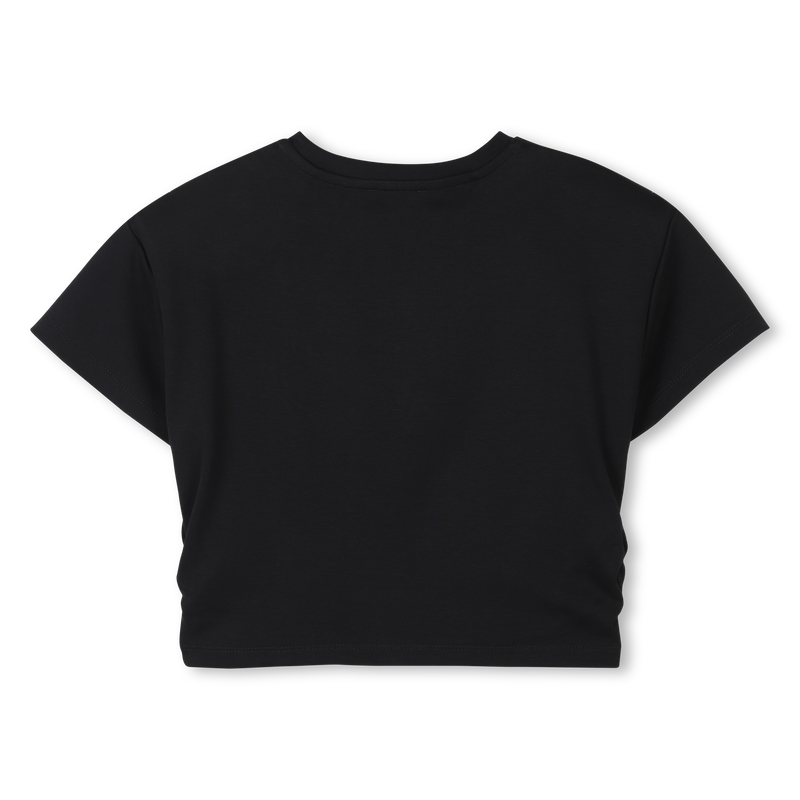 Cotton top with diamantés THE MARC JACOBS 
                    GIRL