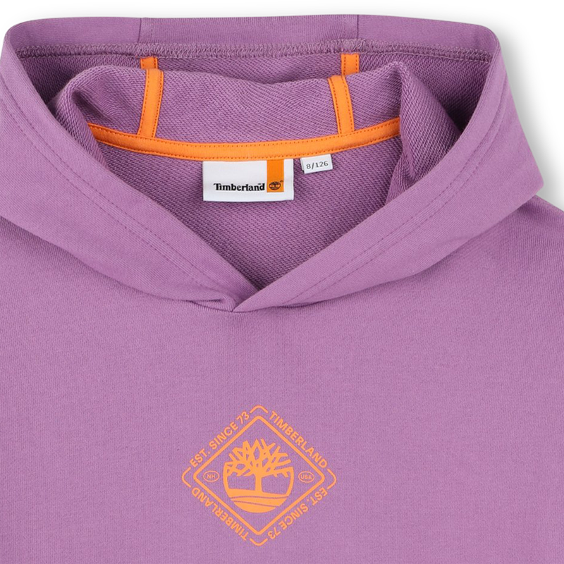 Hooded logo sweatshirt TIMBERLAND 
                    BOY