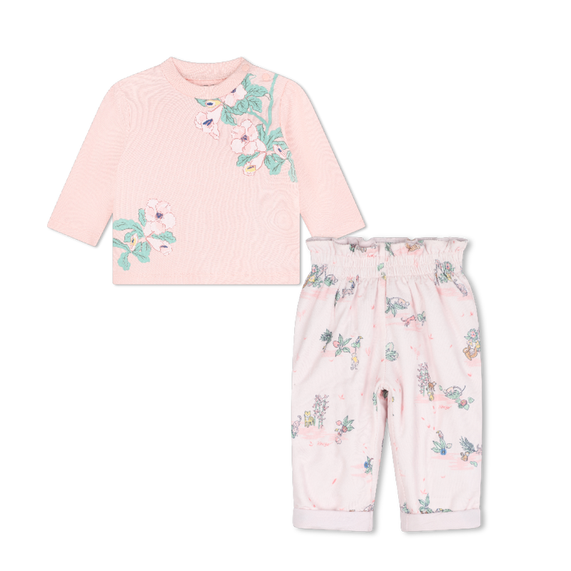 T-Shirt & Trousers KENZO KIDS 
                    GIRL