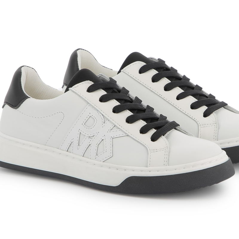 Leather lace-up sneakers DKNY 
                    UNISEX