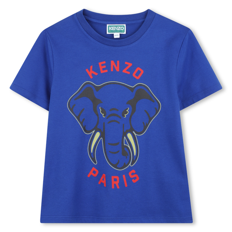 Short-sleeved cotton T-shirt KENZO KIDS 
                    UNISEX