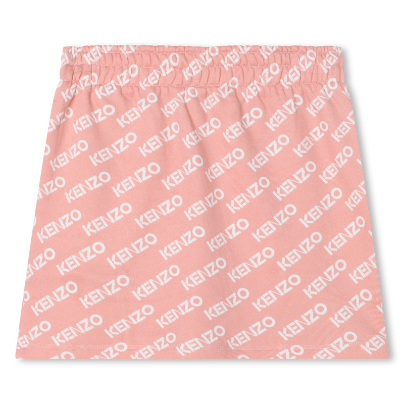 Printed fleece skirt KENZO KIDS 
                    GIRL