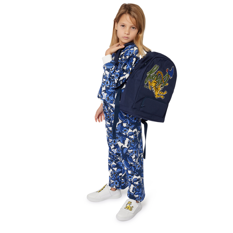 All-Over Print Fleece Sweater KENZO KIDS 
                    GIRL