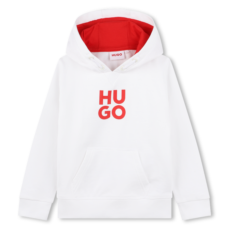 Kangaroo pocket hoodie HUGO 
                    BOY