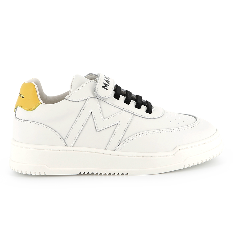 Self-adhesive leather sneakers THE MARC JACOBS 
                    BOY