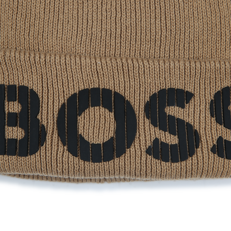 Logo Cuff Beanie BOSS 
                    BOY