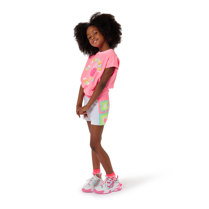 Short-sleeved sweatshirt BILLIEBLUSH 
                    GIRL