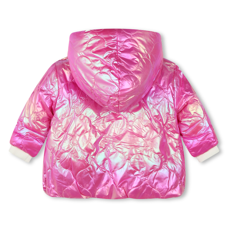 Iridescent quilted puffer BILLIEBLUSH 
                    GIRL