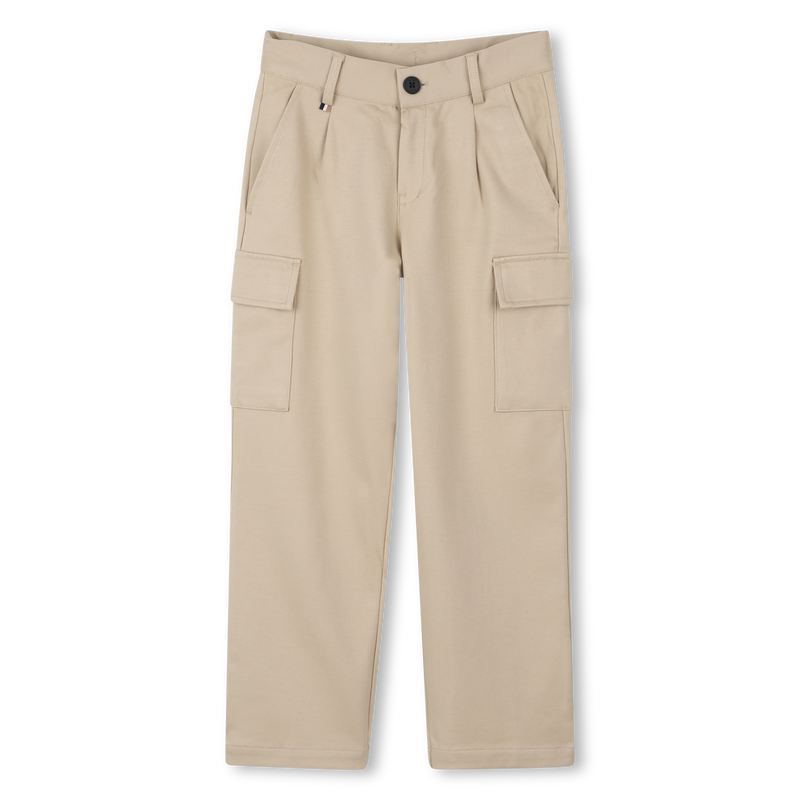 Trousers with flap pockets BOSS 
                    BOY