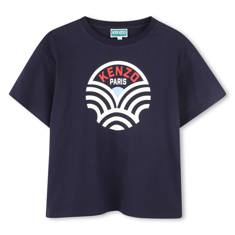 Short-sleeved cotton T-shirt KENZO KIDS 
                    BOY