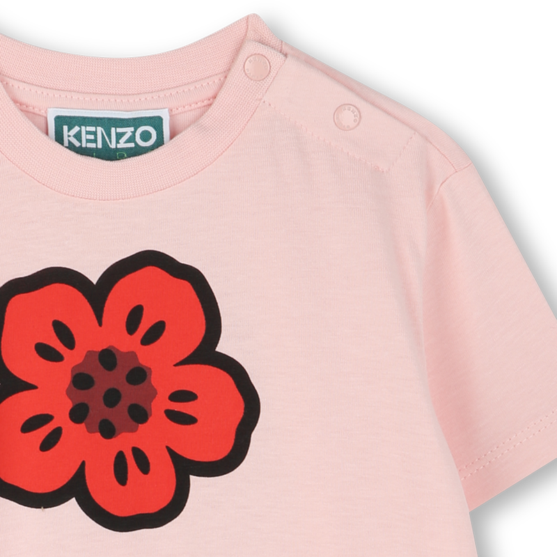 Short-sleeved dress KENZO KIDS 
                    GIRL