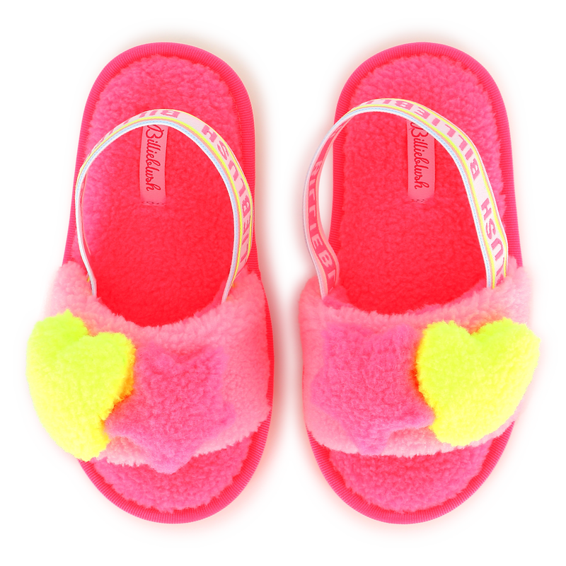 Fluffy fleece slippers BILLIEBLUSH 
                    GIRL