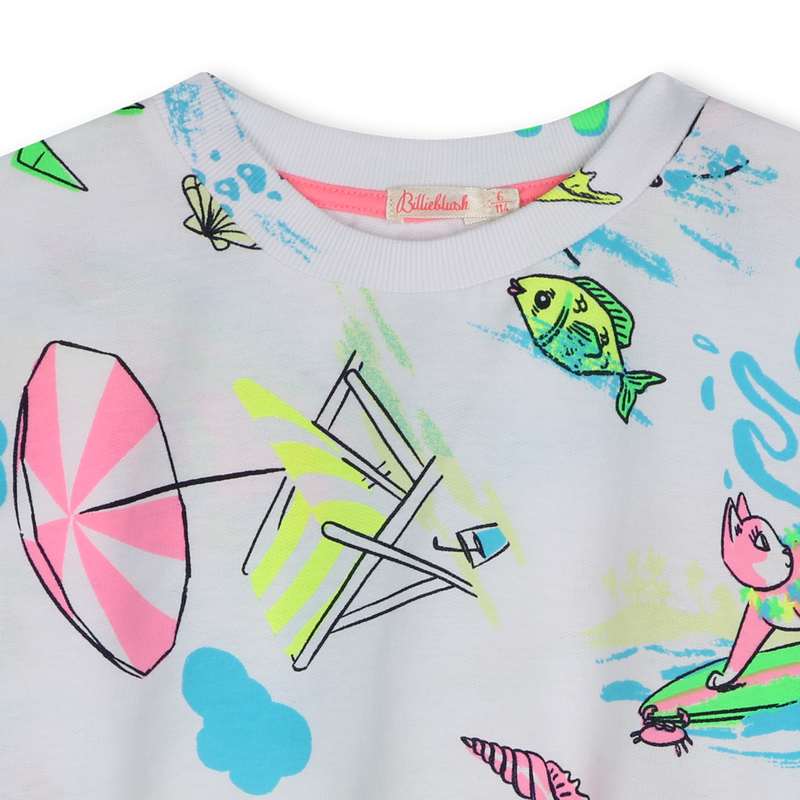 Loose fleece sweatshirt BILLIEBLUSH 
                    GIRL