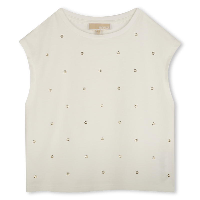 Cotton party T-shirt MICHAEL KORS 
                    GIRL