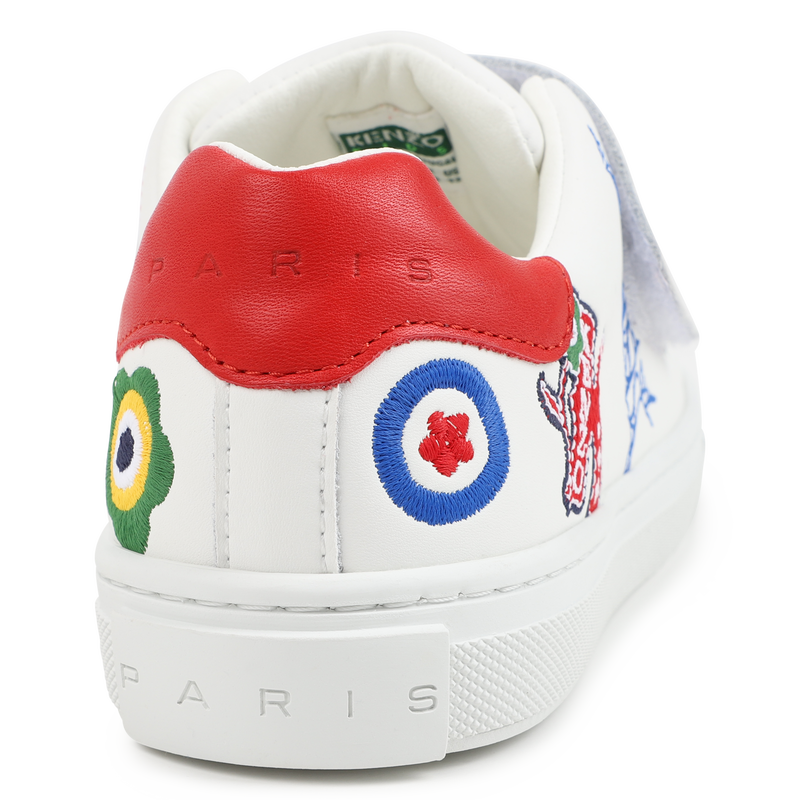Leather Velcro Sneakers KENZO KIDS 
                    BOY